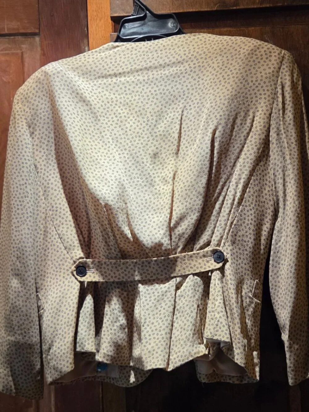 Christian Dior collarless blazer